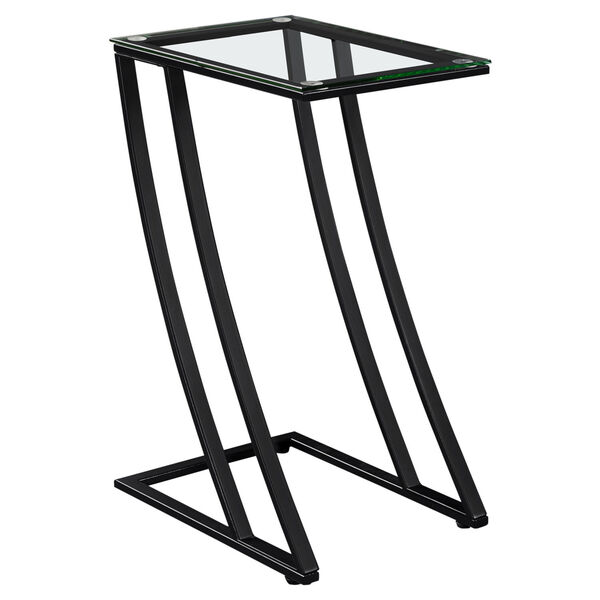 Abbott Black 16-Inch Side Table, image 2